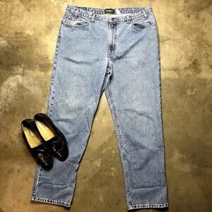 Eddie Bauer Denim Jeans Men's 40/32 Blue Baggy Relaxed Fit